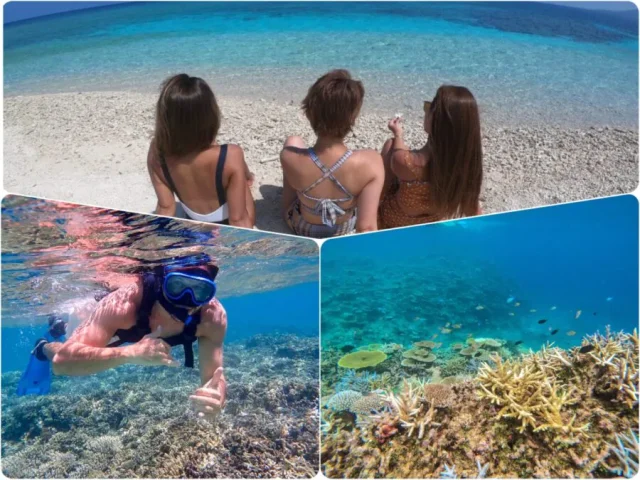 【ツアーズ限定割引】西表島⇆石垣島フェリーチケット付き★マングローブSUPorカヌー＆"奇跡の島"バラス島シュノーケリングツアー★写真無料