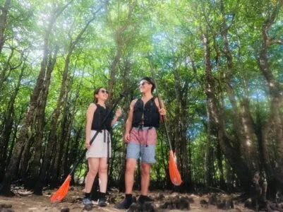 ★春の特別SALE【石垣島/1日】当日予約OK！幻の島上陸＆シュノーケリング＆天然記念物マングローブSUPorカヌー《写真無料＆送迎付き》