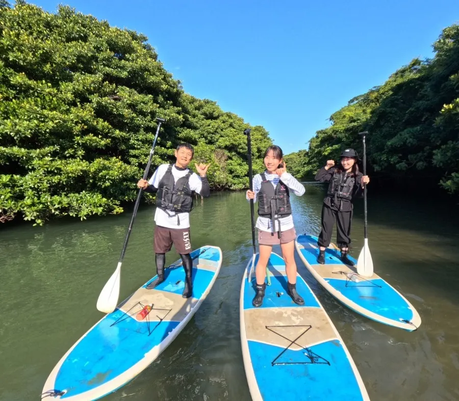 ★春の特別SALE【石垣島/1日】当日予約OK！幻の島上陸＆シュノーケリング＆天然記念物マングローブSUPorカヌー《写真無料＆送迎付き》（No.457）