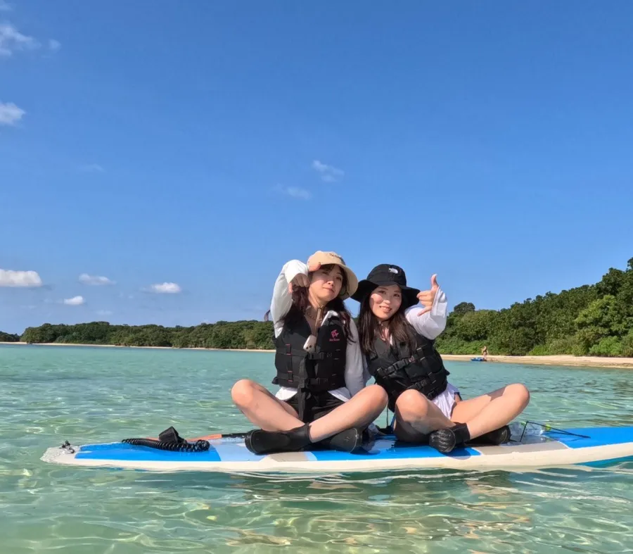 ★春の特別SALE【石垣島/1日】迷ったらコレ☆ウミガメを探そう！川平湾SUP/カヌー＆青の洞窟シュノーケリングツアー★＜写真無料＆送迎付き＞（No.349）