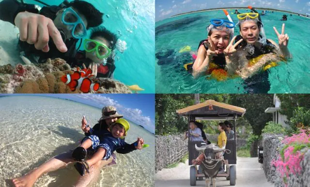 竹富　シュノーケリング