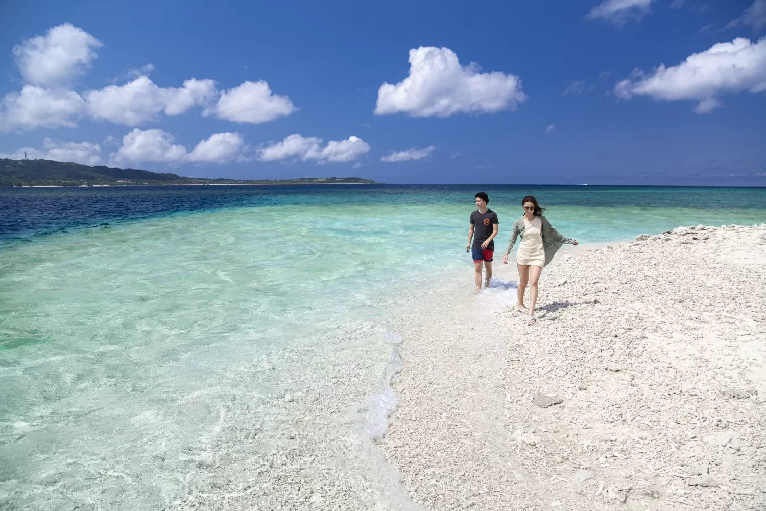 【ツアーズ限定割引】西表島⇆石垣島フェリーチケット付き★バラス島シュノーケリング＆『由布島』水牛車観光ツアー★写真無料（No.544）