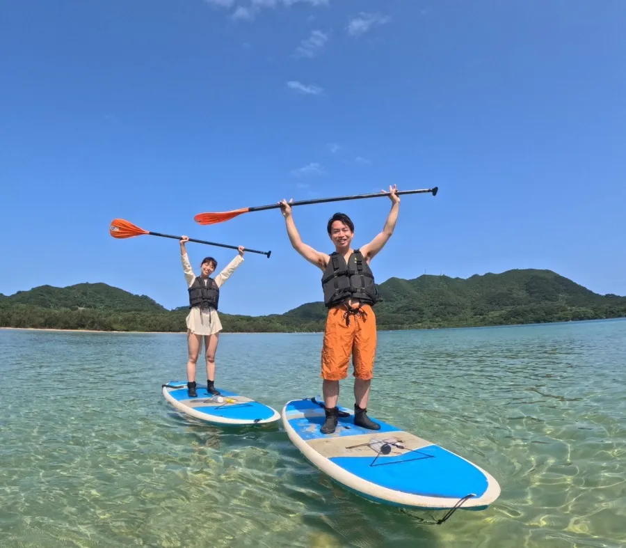 ★春の特別SALE【石垣島/1日】幻の島上陸＆シュノーケリング＆川平湾でSUPorカヌー体験ツアー《写真無料＆送迎付き》（No.456）