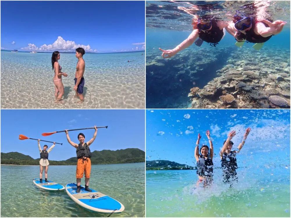 ★春の特別SALE【石垣島/1日】幻の島上陸＆シュノーケリング＆川平湾でSUPorカヌー体験ツアー《写真無料＆送迎付き》（No.456）