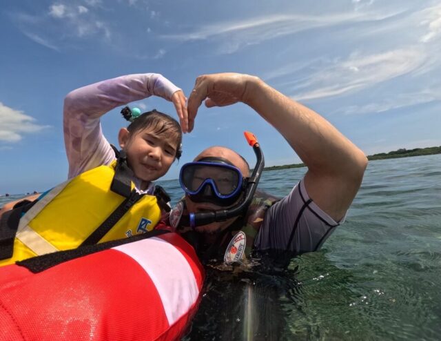 幻の島　シュノーケリング
