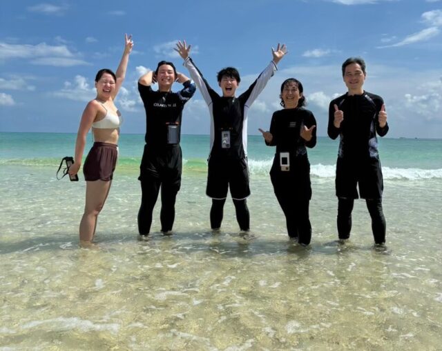 幻の島　シュノーケリング