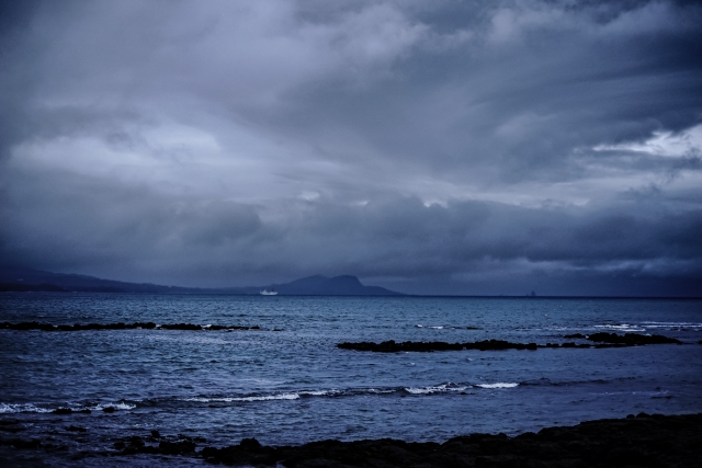 石垣島　ダイビング　天候　海